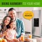 Weekly Meal Planner Magnetic Dry Erase for Refrigerator 8.5x12 Inch Magnetic Chalkboard Menu for Fridge Magnet Dry Erase Chalk Board Kitchen Blackboard Meal Prep Planner Black Meal Planner